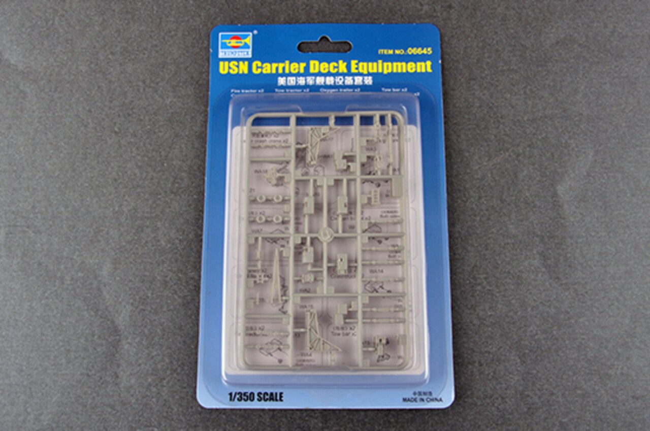Trumpeter 1/350 USN CARRIER DECK EQUIPMENT 1/350 Plastic Model